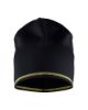 Afbeeldingen van BLÅKLÄDER Fleece beanie 2023 zwart/geel onesize