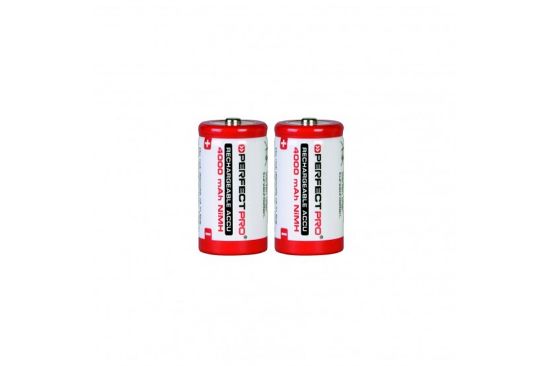 Afbeeldingen van PERFECTPRO Batterij C NiMH 4000mAh 2x