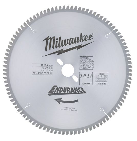 Afbeeldingen van CIRCULAR SAW BLADE CIRC S305X30/100ZP1M