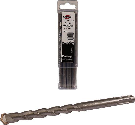 Afbeeldingen van KELFORT Hamerboor SDS-PLUS 2-snijder 12X100/160