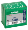 Afbeeldingen van SPAX Universele schroef verzonkenkop WIROX voldraad PZ1 3X35MM