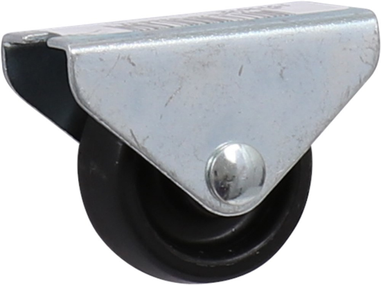 Afbeeldingen van KELFORT Bokwiel EV zwart kunststof 30MM met glijlager 40kg