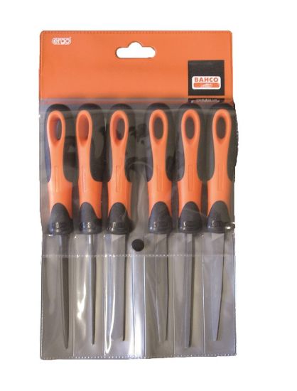 Afbeeldingen van BAHCO Vijlenset zoet ERGO 250MM 6x
