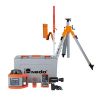 Afbeeldingen van NEDO Rotatielaser SIRIUS 1 HV set 2 inclusief laserontvanger ACCEPTOR 2 digital met Heavy-Duty baaklem, in hoogte verstelbaar statief (bereik 0,78 m tot 2,03 m), flexilat, universele adapter en hoes laser-klasse 2 471942-632