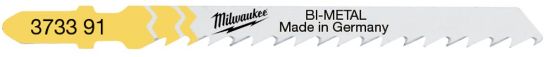 Afbeeldingen van MILWAUKEE Decoupeerzaagblad hout Bi-metaal T144DF 75X4MM 5x t.b.v. snel zagen