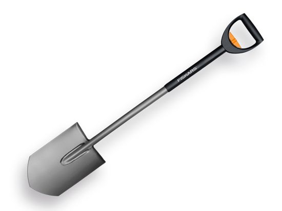 Afbeeldingen van FISKARS Tuinspade spits ergonomisch verstelbaar 105-125CM