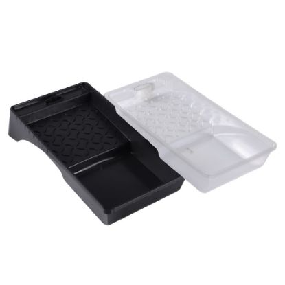 Afbeeldingen van COPENHAGEN PRO Verfbak kunststof zwart 14,5X28,3CM met 3 inzetbakjes