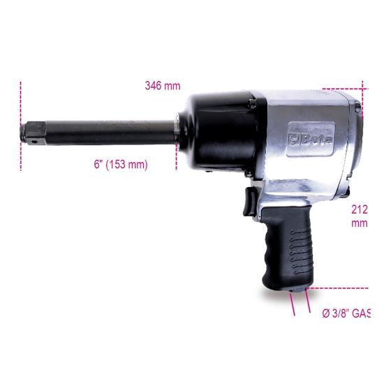 Afbeeldingen van BETA Omschakelbare slagmoersleutel ¾" 1928DAL