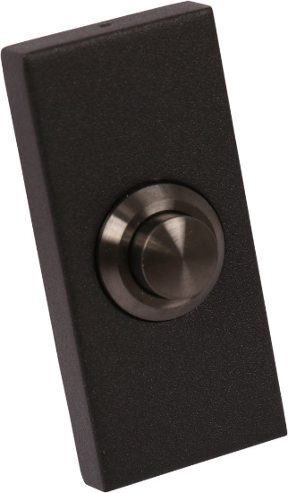 Afbeeldingen van OXLOC Beldrukker mat zwart RVS A2 vierkant