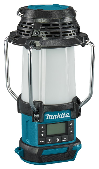 Afbeeldingen van Camping lamp DMR055 met radio 14,4 V / 18 V 