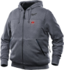 Afbeeldingen van M12HHGREY3-0(2XL) HEATED HOODIE XXX