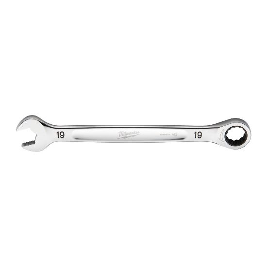 Afbeeldingen van MILWAUKEE Ringratelsteeksleutel MAXBITE 19MM
