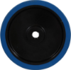 Afbeeldingen van KELFORT Wiel blauw rubber rollager en velg 200MM