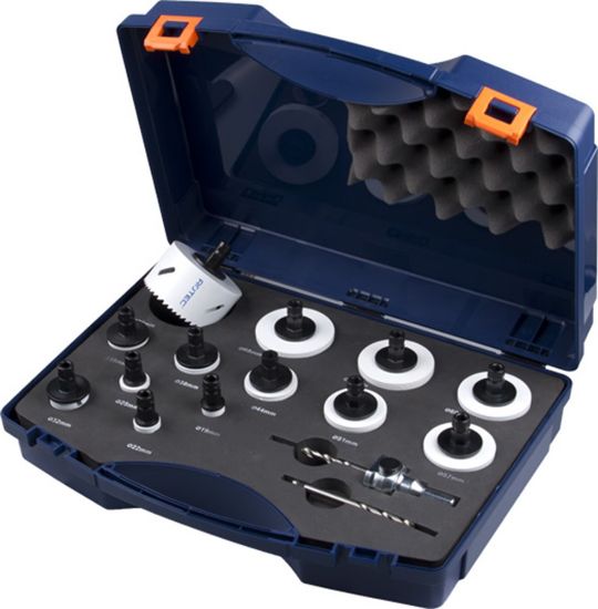 Afbeeldingen van ROTEC Gatzagenset QC 527 Allround SDS-plus 16-delig 19-76MM