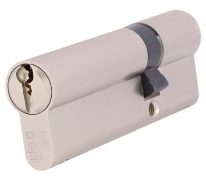 Afbeeldingen van OXLOC Profielcilinder dubbel O7 vernikkeld 30/60MM SKG**