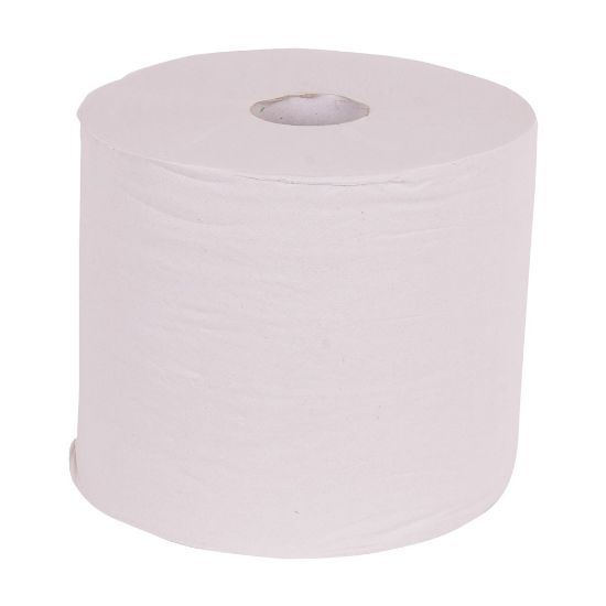 Afbeeldingen van Maxirol 2-laags recycled wit 24CM 380M