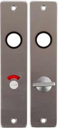 Afbeeldingen van OXLOC Kortschild vrij/bezet Roubaix aluminium 8X55MM