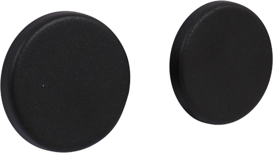 Afbeeldingen van OXLOC Rozet blind Toulouse aluminium zwart 55MM