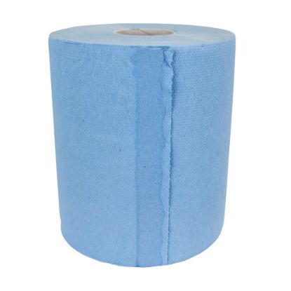 Afbeeldingen van TOWLERS Midirol 2-laags cellulose blauw 22CM 135M