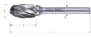 Afbeeldingen van ROTEC Stiftfrees HM model EZ1 ALU-vertand 12,7X22X67X6MM 