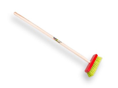 Afbeeldingen van ATLAS Kinderbezem rood met steel