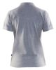 Afbeeldingen van BLÅKLÄDER Poloshirt piqué dames 3307 grijs mêlee S