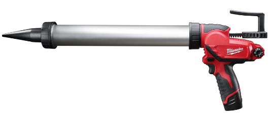 Afbeeldingen van MILWAUKEE Accu kit-/lijmpistool subcompact M12PCG/600A-201B met 600ML patroonhouder