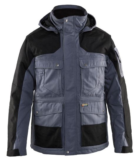 Afbeeldingen van BLÅKLÄDER Winterparka 4414 grijs/zwart XL