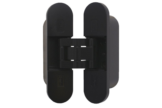 Afbeeldingen van 3D scharnier zamac zwart 29X111MM CE