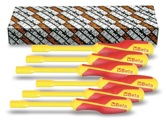 Afbeeldingen van BETA Dopschroevendraaierset zeskant 943MQ/S6 6x