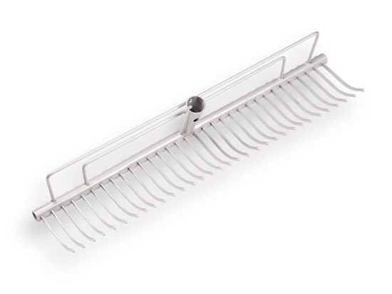 Afbeeldingen van ATLAS Grashark metaal 60CM breed 32-tands