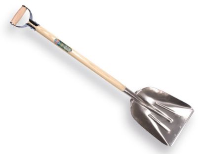 Afbeeldingen van ATLAS Graanschop aluminium met strip met YD-steel 95CM