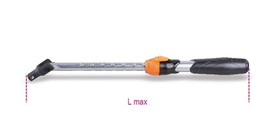 Afbeeldingen van BETA Uitschuifbare handgreep kniegewricht ½" 920/38