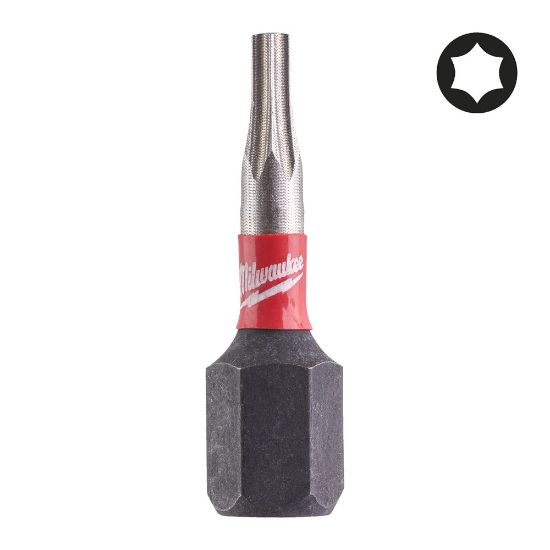 Afbeeldingen van MILWAUKEE Schroefbit SHOCKWAVE TX8 25MM 2x