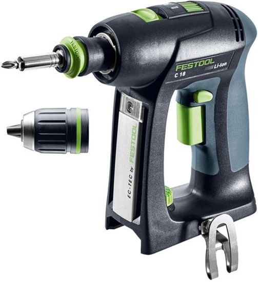 Afbeeldingen van FESTOOL Accu schroefboormachine C 18-Basic 18V 5,2Ah BODY in Systainer