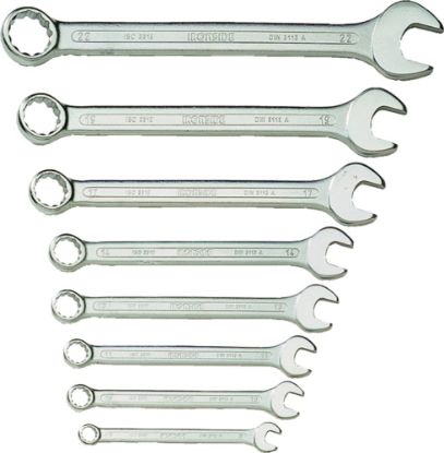 Afbeeldingen van IRONSIDE Ringsteeksleutelset 8-22MM 8x