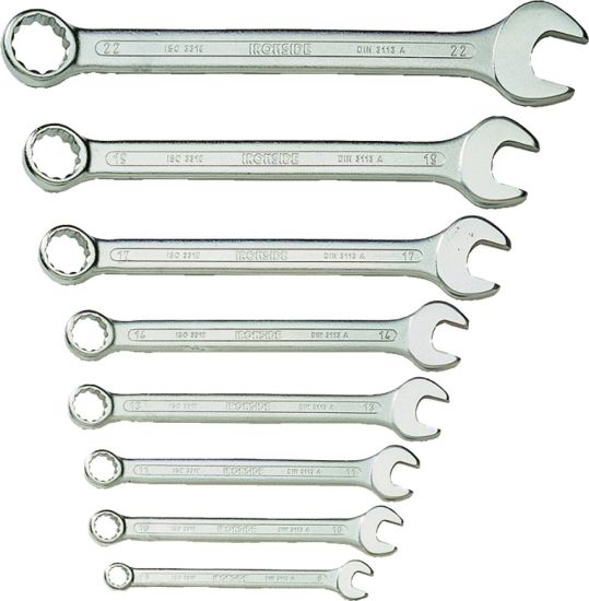 Afbeeldingen van IRONSIDE Ringsteeksleutelset 8-22MM 8x