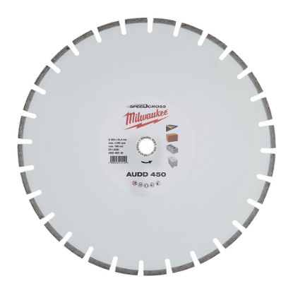 Afbeeldingen van MILWAUKEE Diamantzaagblad beton SpeedCross AUDD 450X25,4MM