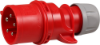 Afbeeldingen van KELFORT Stekker (contactstop) rood CEE EN60309 4P 400V 32Ah