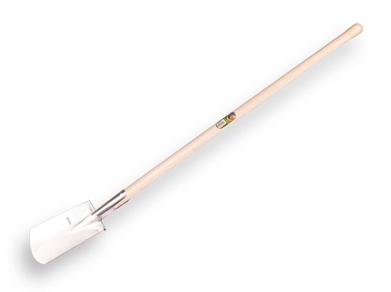 Afbeeldingen van Spade diamant gepolijst knopsteel 110CM