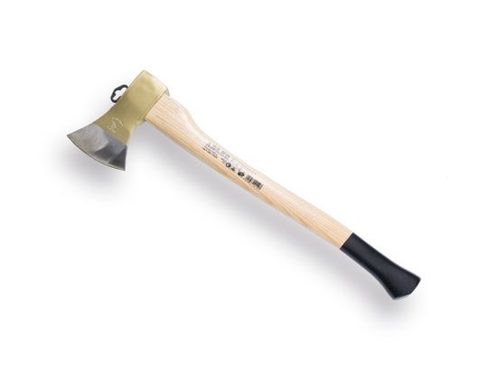 Afbeeldingen van ADLER Bijl 1000g essen steel 60CM + beschermhoes