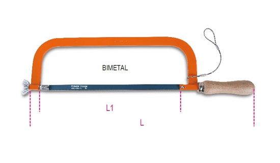 Afbeeldingen van BETA Zaagbeugel zware uitvoering 1727HS 515MM