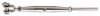 Afbeeldingen van Spanschroef RVS316 gaffel-terminal M6-4MM