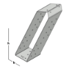 Afbeeldingen van GEBR. BODEGRAVEN Gordinglas SV 63X150MM 1,5MM