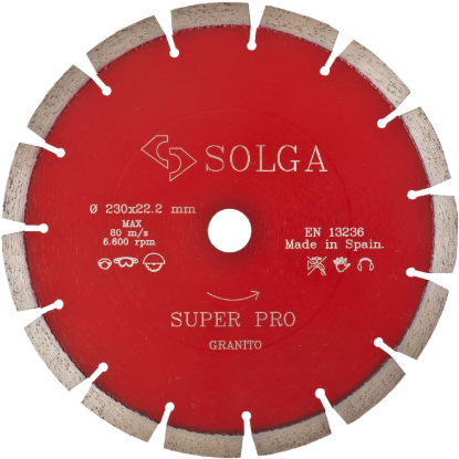 Afbeeldingen van SOLGA Diamantzaagblad Pro Turbo Laser 125X22,2MM