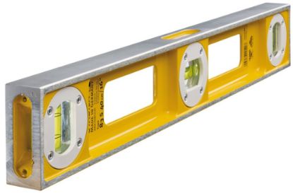 Afbeeldingen van STABILA Waterpas 83S rond gegoten ALU 2V1H 40CM