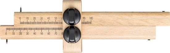 Afbeeldingen van FORUM Kruishout met twee schroeven 170MM