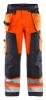 Afbeeldingen van BLÅKLÄDER Werkbroek 1568 High Vis oranje/medium grijs C58
