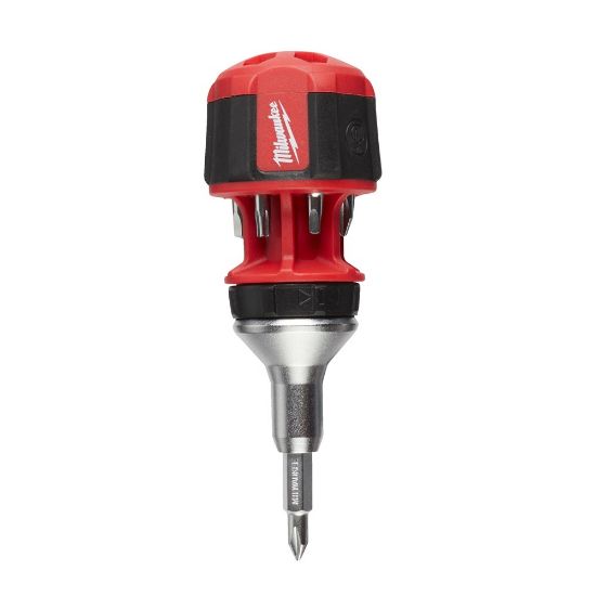 Afbeeldingen van MILWAUKEE Schroevendraaier 8-in-1 ratelend compact