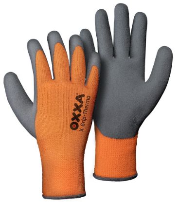Afbeeldingen van OXXA Werkhandschoen X-Grip-Thermo 51-850 oranje/grijs 10